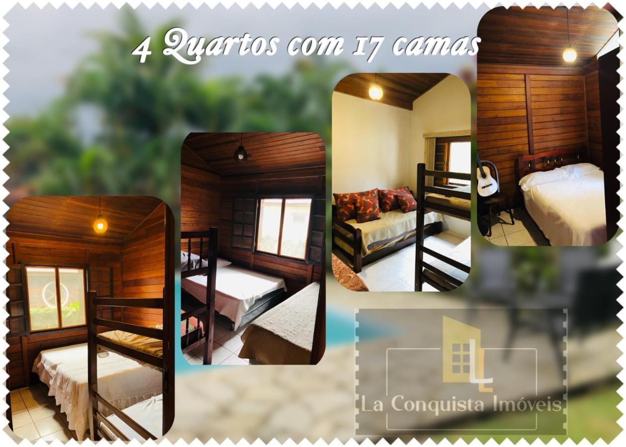 ברטיוגה Casa De Praia Estilosa Com Piscina No Condominio-Litoral Norte מראה חיצוני תמונה