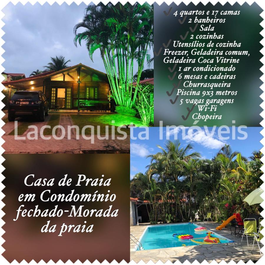 ברטיוגה Casa De Praia Estilosa Com Piscina No Condominio-Litoral Norte מראה חיצוני תמונה
